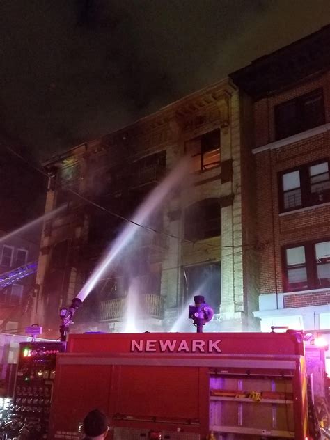 Several Rescued From Burning Abandoned Newark Building