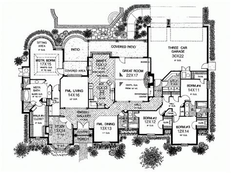 French style house plans have asymmetrical exteriors with ornamental attributes to complete the design. Best One Story French Country House Plans Classic - House ...