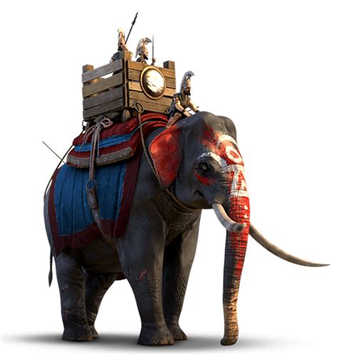 Elefante De Guerra Sírio Elephas Maximus Asurus Atlas Virtual Da