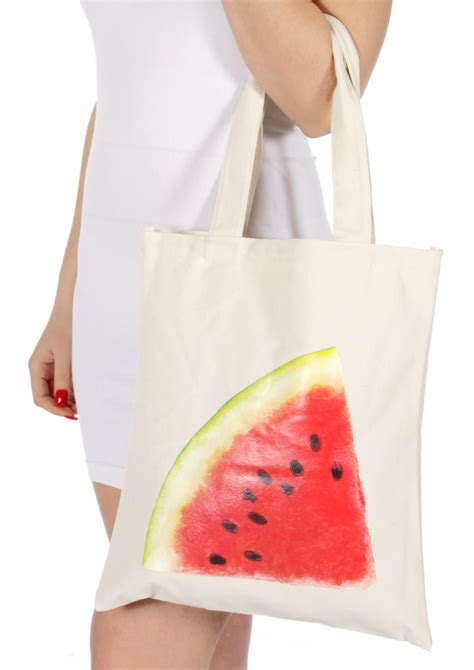 Wholesale T25c Watermelon Canvas Bag