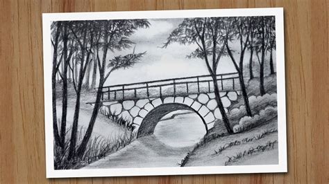 Easy Pencil Sketch Scenery Online Clearance Save 49 Jlcatjgobmx