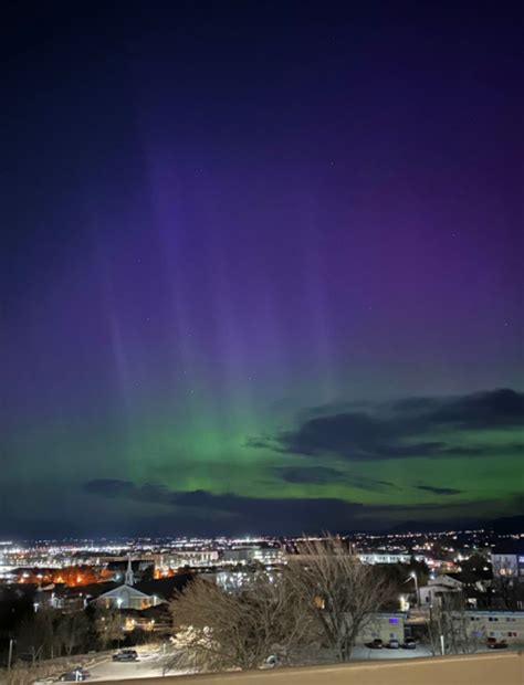 Photos Aurora Borealis Colors Utahs Night Sky