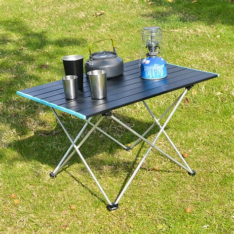 Kritne Small Folding Camping Table Portable Beach Table For Outdoor