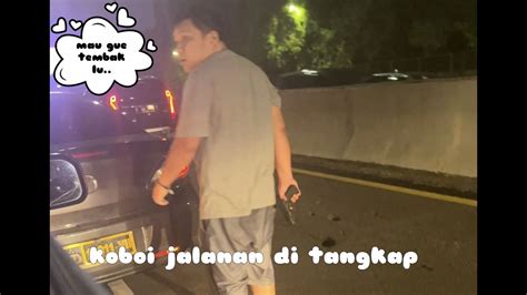 Terungkap Sebelum Ditangkap Pelaku Aksi Koboi Jalanan Di Exit Tol