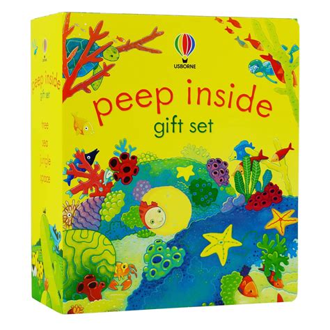Usborne Peep Inside T Set 4 Books Collection Set By Anna Milbourne