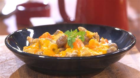 Ma recette de blanquette de poulet au potimarron