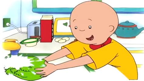 Caillou E A Culinária Saudável Caillou Em Português Wildbrain Youtube