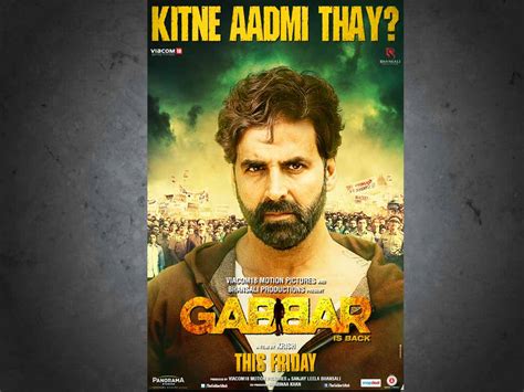 Gabbar Is Back Gabbar Dialogues Famous Dialogues From Akshay Kumar