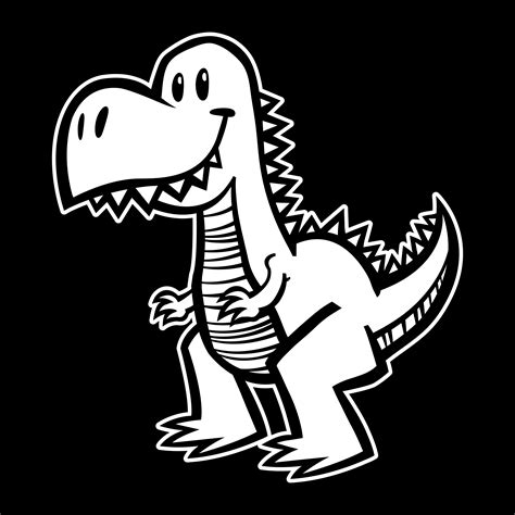 Dinosaurio Tyrannosaurus Rex Dibujos Animados De T Rex 544612 Vector