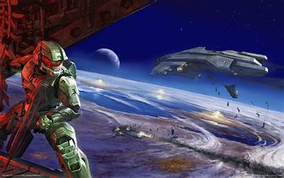 Halo Chief Master Bungie Artwork Games Desktop