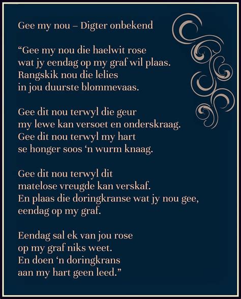 See more ideas about afrikaans, afrikaans quotes, afrikaanse quotes. Pin on *~AfRiKaaNs~*