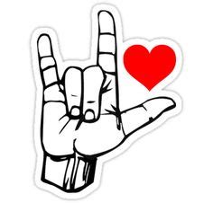 How do you say cool in sign language? American Sign Language Symbol for love - something our ...
