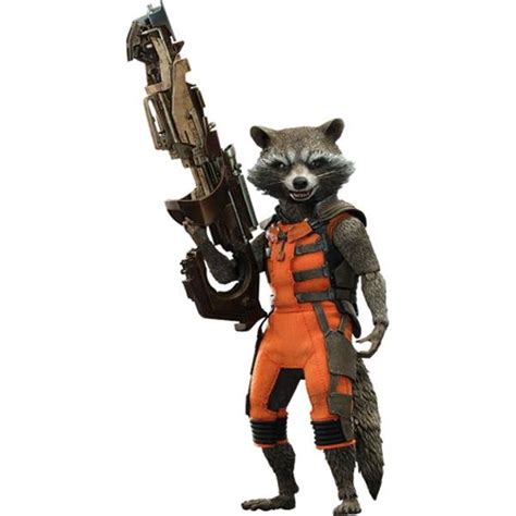 Hot Toys Guardians Of The Galaxy Rocket Raccoon 16 Scale Figure