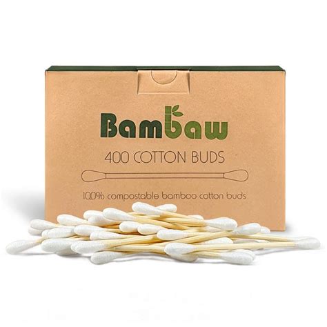 Acheter Coton tiges Bambou Coton Bio Biodégradable Ecologique Bambaw