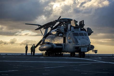 Helicopter Us Marine Corps Ch 53e Super Stallion Hd Wallpaper