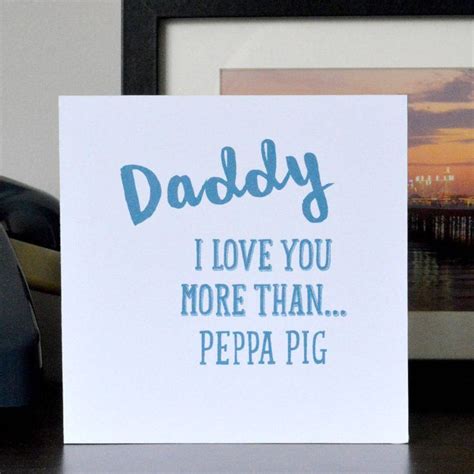 Personalised Fathers Day Card For Daddy Personalized Father Daddy I
