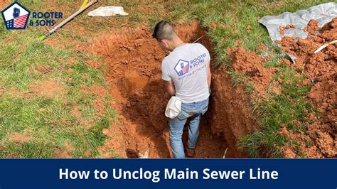 How To Unclog Main Sewer Line In Your Apex Nc House