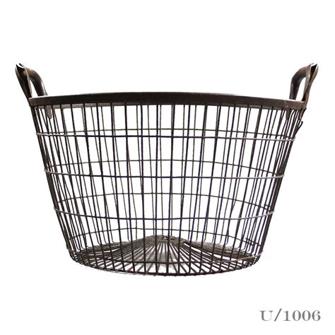 Vintage Round Wire Oyster Basket Vintage Matters