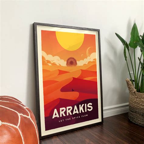 Arrakis Travel Poster Sylvan Design Co