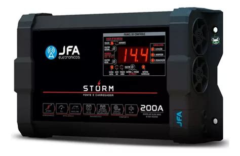 Fonte Carregador Automotivo Jfa 200a Storm 220v Monovolt