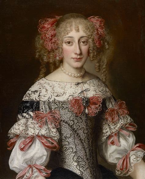 Jacob Ferdinand Voet 1639 Circa 1700 Unknown Noblewoman Oil On