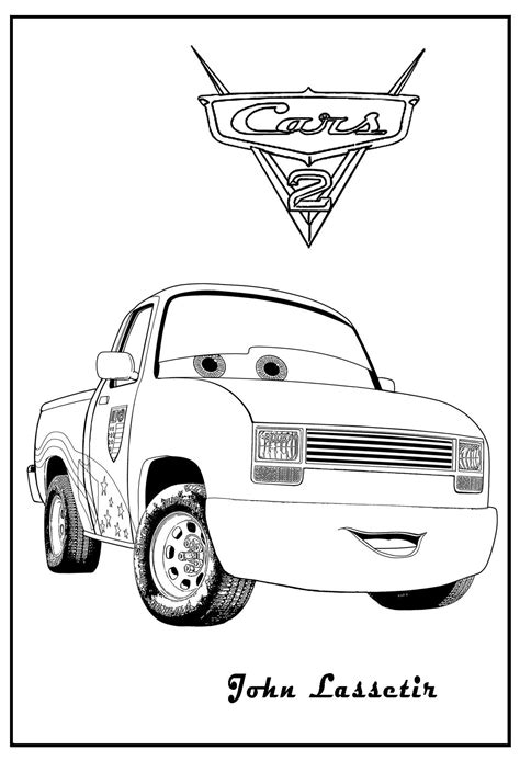 Disney cars coloring pages new mater cars 2 coloring pages. Malvorlagen Cars 2 Finn Mcmissile | Top Kostenlos Färbung ...