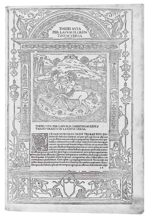Plutarchus C46 C120 Vitae Illustrium Virorum Venice Giovanni