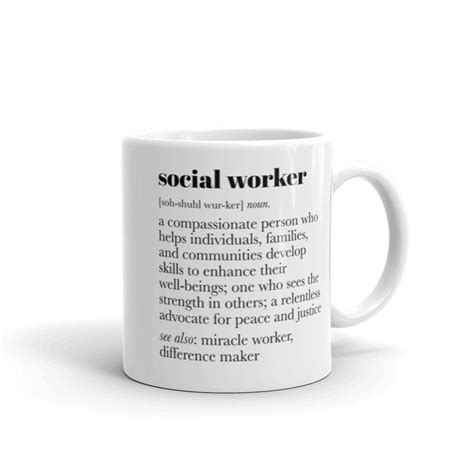 Social Worker T Social Worker Mug Social Worker Coffee Etsy