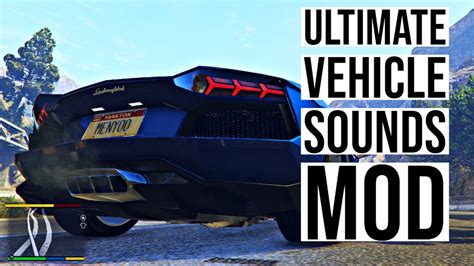 Ultimate Vehicle Sound Swap Gta Mod How To Install Realistic