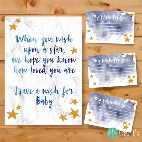 Baby Shower Wishes For Baby Baby Shower Wishing Well Baby Shower