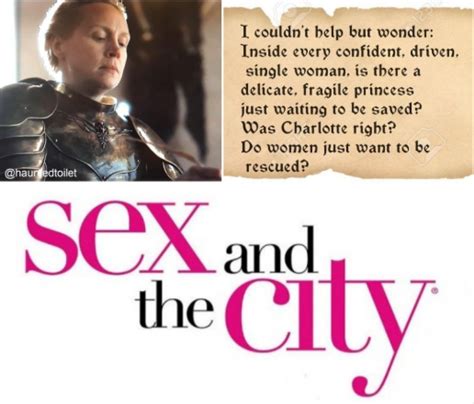 Sex And The City Brienne Of Tarth Writing Know Your Meme