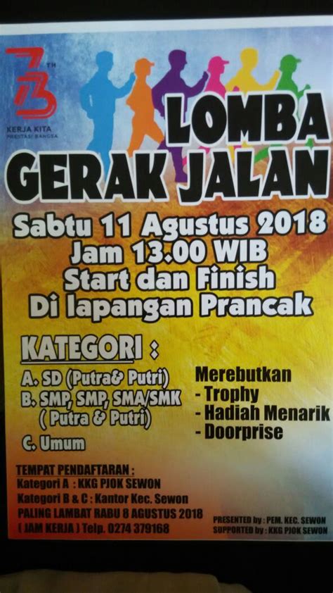 30+ Trend Terbaru Contoh Pamflet Lomba 17 Agustus Karang ...