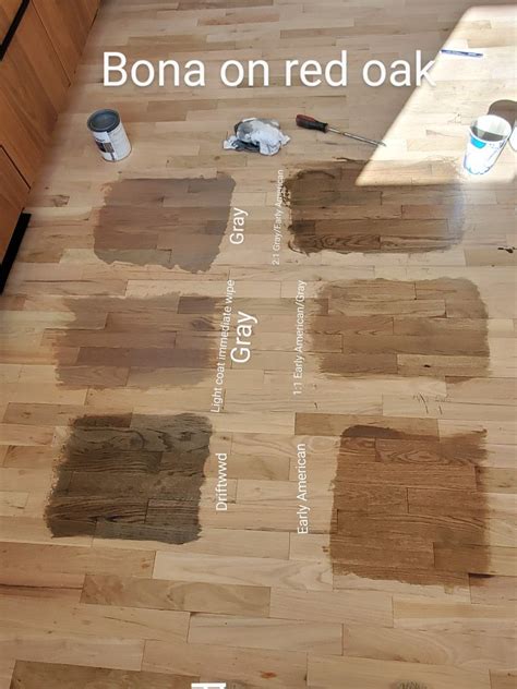 Bona Wood Stain Color Chart