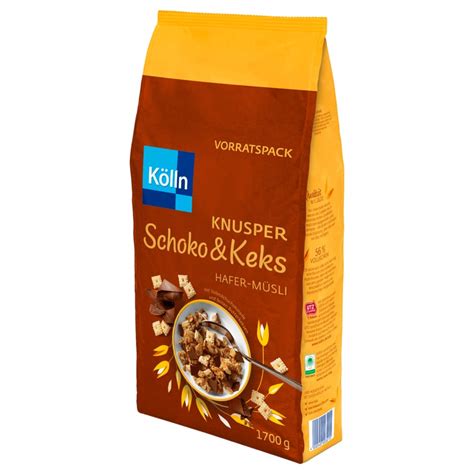 Kölln Müsli Knusper Schoko And Keks Vorratspack 17kg Bei Rewe Online Bestellen