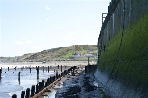 Sandsend Sea Wall 7697 Stockarch Free Stock Photo Archive