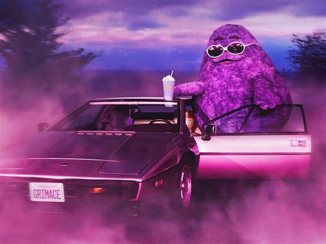 a history of grimace the bizarre mcdonald s mascot now making a comeback as a queer meme icon
