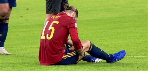 Madrid Nervous As Captain Ramos Injured In Spain Outing Pm News