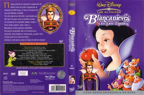 Blancanieves Y Los Siete Enanitos Edición Remasterizada Dvd Tus Princesas Disney