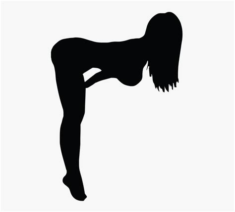Silhouette Femme Sexy 11 Girl Bending Over Silhouette Silhouette