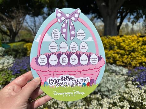 Hidden Character Inspired Easter Egg Hunt Begins In The Downtown Disney