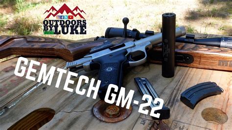 Gemtech Gm 22 Suppressor Test Youtube