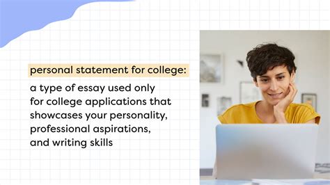 💋 Writing A Personal Statement For College Application 5 Tips On How