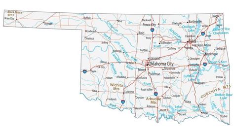 Oklahoma County Map Gis Geography