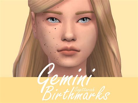 Sims 4 Birthmarks