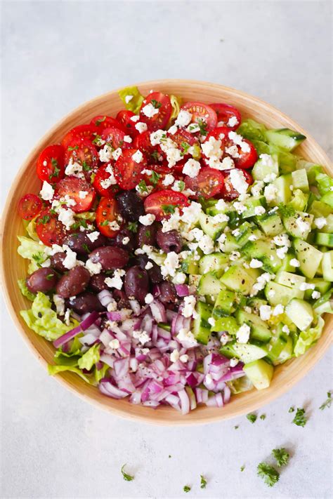 Easy Mediterranean Chopped Salad Primavera Kitchen