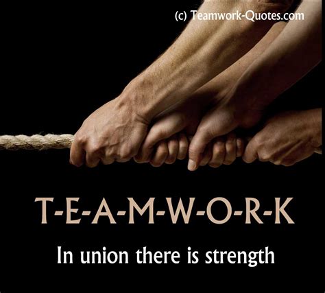 Team Work Motivation Quote Inspiration