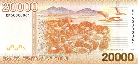 Chile New Date 2020 20000 Peso Note B300k Confirmed Banknotenews