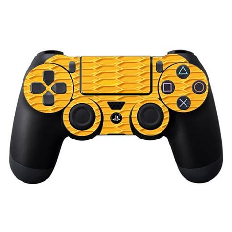 Skins Decals For Ps4 Playstation 4 Controller Yellow Honeycomb