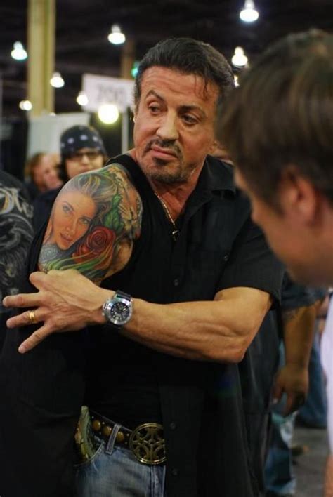 Sylvester Stallone’s Tattoos Sylvester Stallone Celebrity Tattoos Sylvester