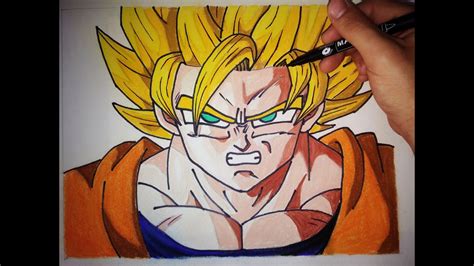 Como Dibujar A Goku Ssj Paso A Paso How To Draw Goku Doovi
